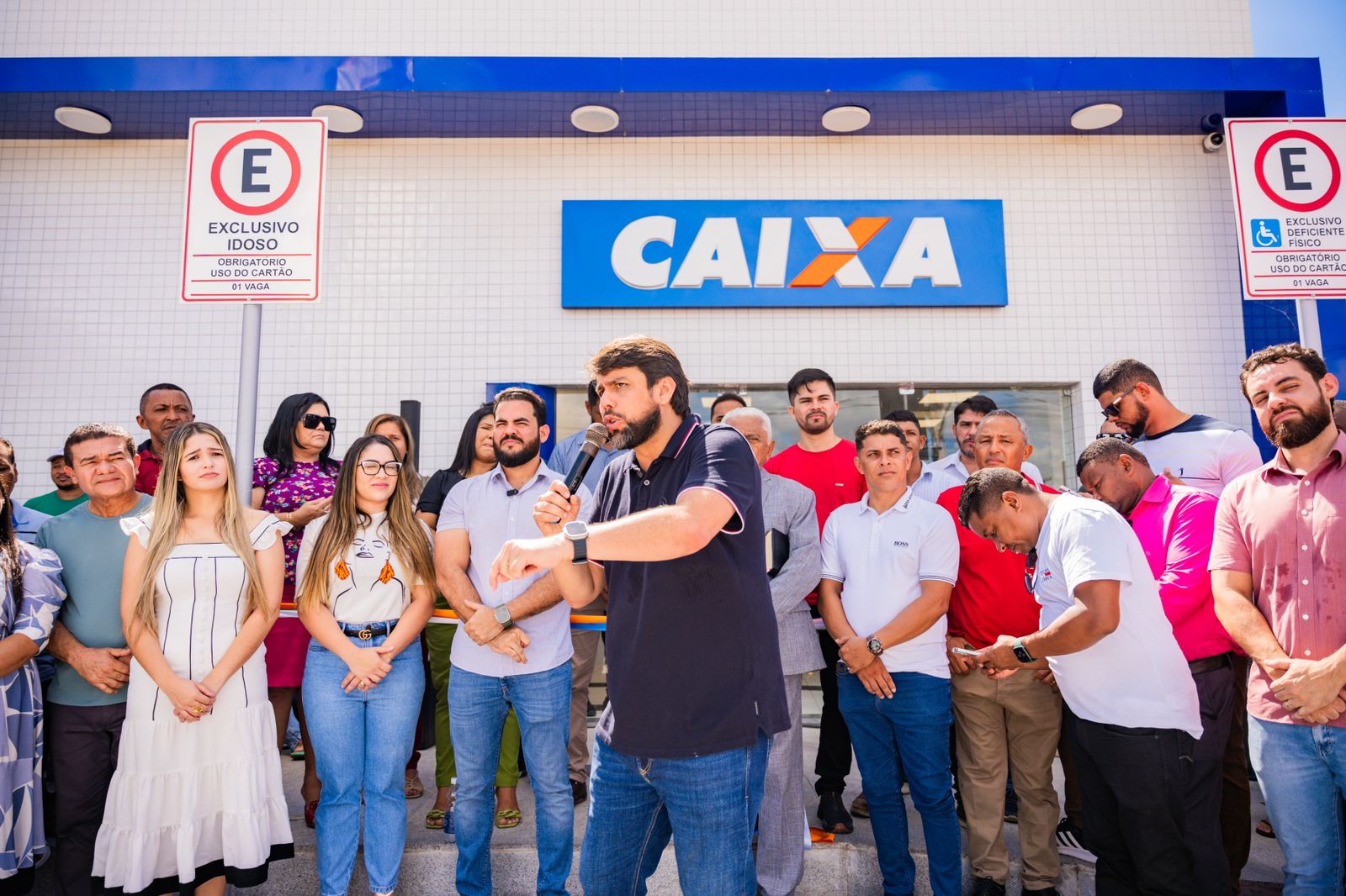 Pedro Lucas inaugura agência da Caixa Econômica em Turilândia