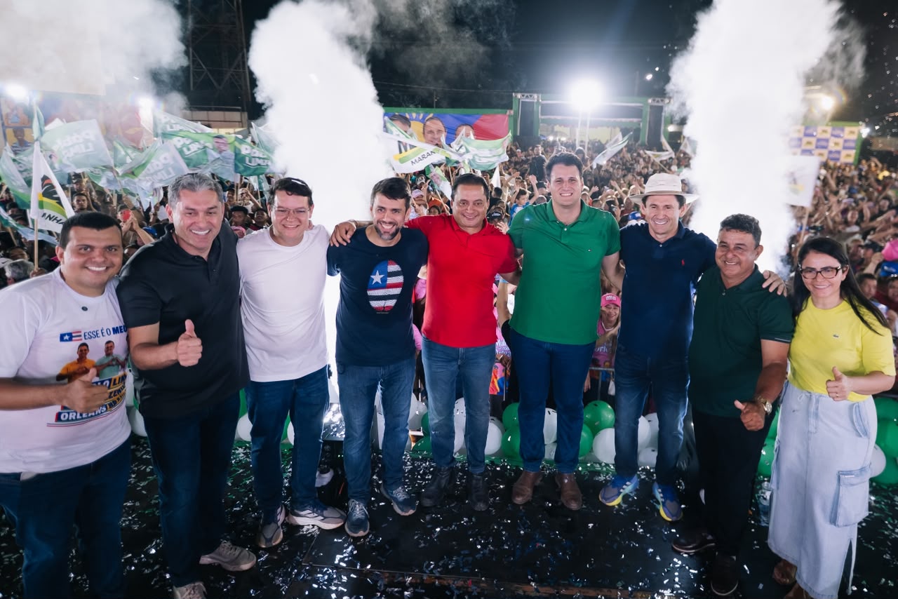 Pedro Lucas destaca força do grupo em grande ato de apoio a Orleans Brandão em Coroatá